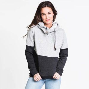 Latest Design Women's <b>Hoodies</b> Casual Wear All Colors Breathable Knitted Embroidered Hooded Collar Front Logo Polyester/Cotton - Product Image 4