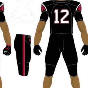 Jersey de Fútbol Americano Unisex Más Vendido, Personalizable, Uniformes de Alta Calidad de Manga Corta para Jóvenes y Adultos - Product Image 1