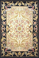 Plateau de table à manger en marbre incrusté, ensemble de marqueterie pour hôtels et fermes, réglable, durable, antique, luxe, noir