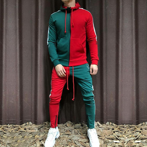 Conjunto Deportivo Unisex de 2 Piezas, Más Vendido, con Doble Contraste, Cordón Ajustable, Resistente al Viento, Tallas Grandes, Personalizable - Product Image 1