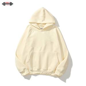 Pull à capuche unisexe à manches longues 300g/m2 pour homme, taille plus, teint en couleur unie, mode personnalisée - Product Image 5