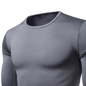 Wholesale <b>Men</b> Training Sportswear <b>Set</b> Gym Fitness Compression Sport Suit Jogging Tight 2 Pcs Compression <b>Set</b> - Product Image 6