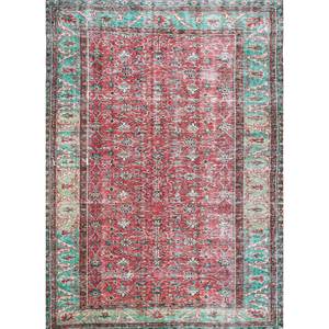 Alfombra Grande Rectangular de 9x12 con Diseño Floral para Pasillo o Entrada - Product Image 1