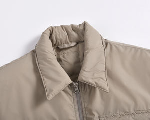 Blouson Bomber en Toile Épaisse et Respirante pour Homme, Style Casual d'Hiver, avec Logo sur le Devant, Doublure en Cachemire et Manches Papillon - Product Image 6