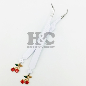 Top Selling Product Beauty Sustainable Eyelash Extension <b>Tweezer</b> Charm Eyelash <b>Tweezers</b> Top Sale Volume <b>Tweezers</b> Card Box mink - Product Image 5