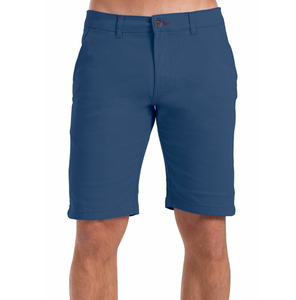 Pantalones cortos chinos de algodón y poliéster 100% de corte clásico del fabricante para hombre, transpirables, ecológicos, informales, para verano, con cremallera de Color sólido - Product Image 4