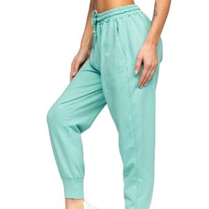 Pantalones de chándal de forro polar personalizados OEM para mujer, estilo casual, oversize, tipo cargo, para invierno, para correr, con frente plano - Product Image 6