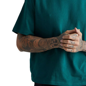 Camiseta Personalizada para Hombre, Corte Cuadrado, Felpa Francesa, 100% Algodón Orgánico, Gruesa, 300 GSM, Cuello Redondo Holgado, Estilo Urbano, Impresión Digital Rápida - Product Image 3