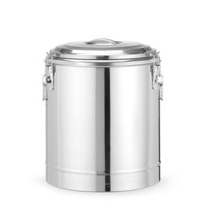 Contenitore Isolato Portatile HENDI 36L Silver Kitchen Line 400x500mm per Conservazione Alimenti - Product Image 1