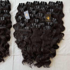 Vendeurs de cheveux vierges cambodgiens, tissage de cheveux indiens de Temple bruts, paquet de cheveux naturels vietnamiens bruts humains bouclés - Product Image 1