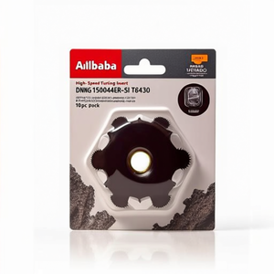 Inserto de Torneado de Alta Velocidad DNMG 150404ER-SI T8430 5.16mm con Recubrimiento PVD, Paquete de 10 Piezas - Product Image 2