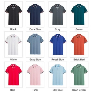 Camiseta de polo de alta calidad para hombre, Camiseta deportiva ajustada para gimnasio con diseño bordado, impresión personalizada, muestras gratis, informal 2025 - Product Image 4