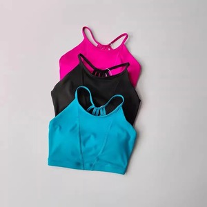 Soutien-gorge de sport yoga pour femmes coussin de poitrine intégré pour le fitness et la beauté du dos Femme Sports YOGA Wear - Product Image 6