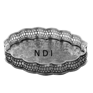 Handmade Chất lượng cao đồ ăn nhẹ máy chủ Khay cho Pasta Pizza và khách sạn ăn tối Bảng trang trí để phục vụ salver Platter ở nhà - Product Image 1