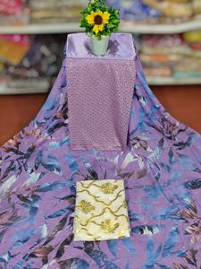 Tissu imprimé jacquard slub de qualité supérieure pour voile dirac 2026, coton de haute qualité, écologique, robe pour filles, tenue de soirée de mariage - Product Image 6