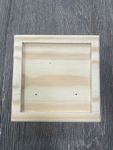 Cubiertas de Pilar Cuadradas de Madera de Pino Maciza de Alta Calidad, 120x120x48mm, para Cualquier Escalera - Product Image 2