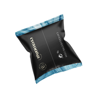 Decaff 100 100-busjes doos 700g Medium Gebrande Cafeïnevrije Koffie Gemalen 50% Arabica 50% Robusta Beschermende Atmosfeer Verpakking