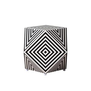 High Quality Extendable Bone Inlay Side <b>Stool</b> Resin Coffee Table <b>for</b> Outdoor Living Room & Bedroom Hot Sale Home Decor - Product Image 5
