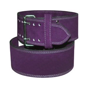 Ceinture de musculation en cuir de vache GAF, haute compression, antidérapante, personnalisable, unisexe, tailles S-XL, pour entraînement en salle de sport, haltères, barres - Product Image 4