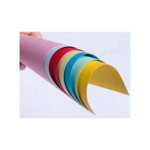 เยื่อไม้บริสุทธิ์100% กระดาษแข็งสีพรีเมี่ยม55-350gsm กระดาษสีน้ำตาลแดงสำหรับมีสีสัน - Product Image 1