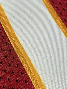 Maillot de football américain léger, design OEM, avec manches courtes respirantes et anti-humidité, taille plus, unisexe, confortable - Product Image 5