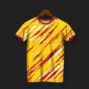 เสื้อฟุตบอลสีดำสีแดงเสื้อยืดพิมพ์ลายเต็มตัวเสื้อกีฬาทีมฟุตบอล - Product Image 6