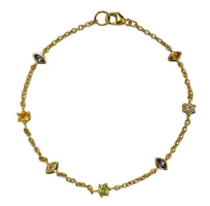 Pulsera de Plata S925 con Zafiro Azul Minimalista para Mujer, Joyería Bella B-2458-B, Personalizable OEM ODM - Product Image 1