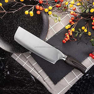Cuchillo de Cocina de Acero de Damasco Ecológico de 8 Pulgadas, Estilo Japonés, Más Vendido de Steel Craft International, Mango de Madera de Palisandro - Product Image 1