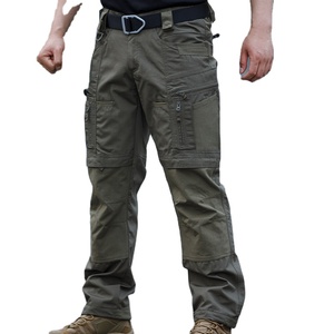 Cheap Price Men's Trousers <b>Work</b> Outdoor Hiking Casual Men <b>Cargo</b> Pants Youth Casual Mid-Waist Slim Fit Washed Pants - Product Image 1