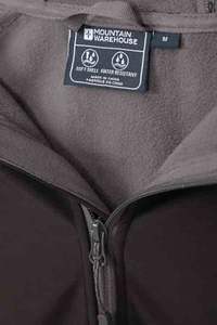 Veste de travail d'hiver personnalisée pour hommes, veste softshell à fermeture éclair intégrale, en laine imperméable, coupe-vent, doublure polaire écologique, lettre de support - Product Image 2