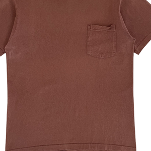 Sun Faded Vintage Washed Pocket <b>T</b> <b>Shirt</b> Oversized <b>Heavyweight</b> Cotton Tee Custom Logo Streetwear Unisex Summer Casual Factory - Product Image 5