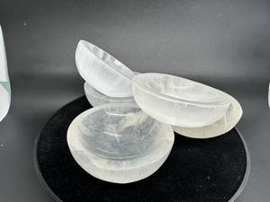 Premium Natural Gemstone Carved Bowl Wholesale Supplier Alibaba Healing Crystal Charging Meditation Home Decor <b>Yoga</b> Reiki <b>Gift</b> - Product Image 4