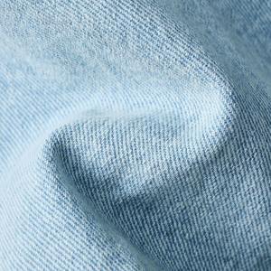 Pantalones Vaqueros Anchos de Mezclilla Lavada Azul Claro de Moda, Jeans Holgados de Algodón Premium para Mujer, Jeans Rectos Extra Grandes de Estilo Vintage - Product Image 5