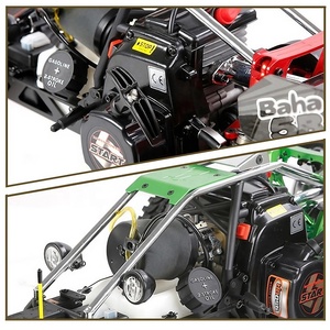 Rofun Baha 450AG, Camioneta Baja a Escala 1/5, Buggy RC con Motor de Arranque Fácil de 45cc, Gasolina, Combustible, Aleación de Metal CNC - Product Image 5