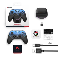 Nuevo Control de Juego Inalámbrico Multiplataforma Super Nova, Control Inalámbrico Tri-Modo con Cable para PC, Compatible con PC, Móvil y Switch
