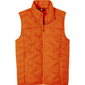 Chaleco Acolchado Personalizado para Hombre, con Logotipo y Etiqueta Impresos, Ropa de Moda Urbana, Chaqueta Sin Mangas Acolchada para Exteriores - Product Image 6