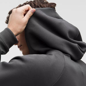 เสื้อฮู้ดสวมหัวแขนยาวผ้าฟลีซแบบสวมหัวแขนยาวน้ำหนักเบาเสื้อลำลองออกแบบได้ตามต้องการแฟชั่น - Product Image 3