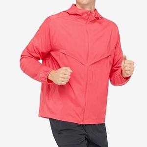 Ensemble survêtement personnalisé pour homme : veste coupe-vent et pantalon de jogging en polyester imperméable et nylon, idéal pour l'entraînement et le jogging. - Product Image 1