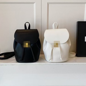 Bolso de Mano Cruzado de Gran Capacidad, Estilo Vintage, Color Sólido, para Mujer, Primavera-Verano, Versátil, para Viajes Diarios, con Cierre - Product Image 1