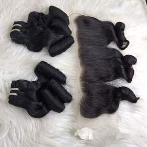 Extensiones de Cabello Virgen 100% Vietnamita al por Mayor, Rizado y Voluminoso, Gran Stock, Alta Calidad, Todos los Colores Disponibles - Product Image 6