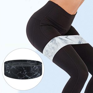 Customized Smart Hip Gym Safety <b>Band</b> Set Polyester Fabric Loop Hip Circle <b>Band</b> For Fitness <b>Resistance</b> <b>Band</b> - Product Image 2