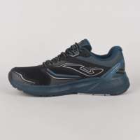 Chaussures de course JOMA Vitaly Negro 2401 pour homme, noir/bleu, semelle extérieure en caoutchouc, doublure en mesh, tailles 41-47, pour la saison printanière