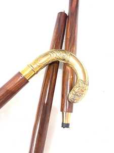 Bastón de madera con mango victoriano, bastón de diseñador Vintage para caminar, regalo para padre, bastón para hombres y mujeres, regalo de bastón - Product Image 4