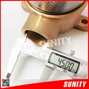 Filtre à eau de mer TAIWAN SUNITY NEW INBOARD 1,5 pouce avec filetage à vis 28 mm pour pièces détachées de moteur diesel marin - Product Image 4