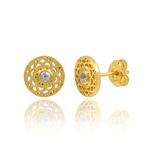 ต่างหูลายเส้นชุบทองทันสมัย925ต่างหูแบบห้อยธรรมดาเงินสเตอร์ลิงเครื่องประดับขายส่งจำนวนมาก - Product Image 4