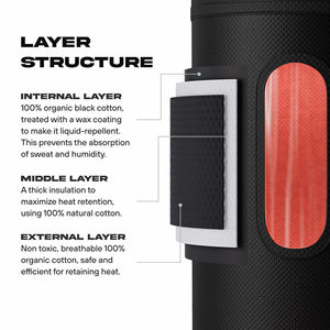 خيمة ساونا محمولة مستديرة الشكل لشخص واحد خيمة ساونا ساخنة حديثة للتدفئة مع سخان - Product Image 4