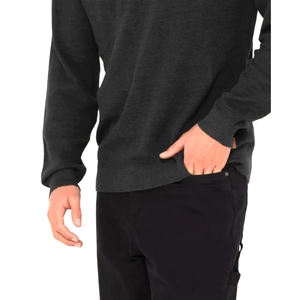 Sudadera de Invierno para Hombre, Nueva Moda 2024, Cuello Redondo Liso de Alta Calidad, Forro Polar de Algodón/Fibra de Bambú, Ropa Casual de Venta Caliente, ODM - Product Image 5