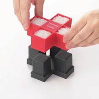 Fabriqué au Japon Gadget de cuisine unique et utile Facile Faites sortir Minecraft Onigiri Pop-Out! Bloc Onigiri Maker