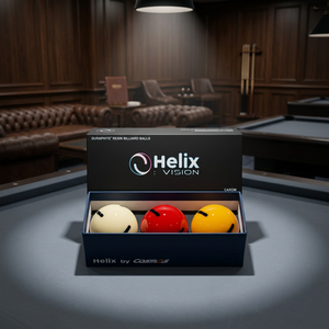 Billes de billard Diamond - Carom Helix Vision Black 3-Cushion Set 61.5mm |   Ballon officiel PBA |   Fabriqué en Corée |   Résine phénolique - Product Image 1