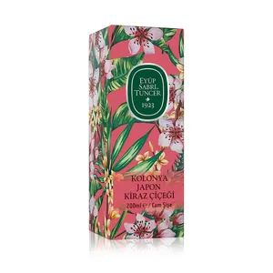 Eau de Cologne Fleur de Cerisier 200ml Flacon en Verre Parfum Floral Premium Kolonya Fabriqué en Turquie - Product Image 2
